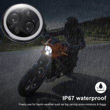 KKmoon 5.75 Inç LED Far Motosiklet Projektör Far Süper Geniş (Yurt Dışından)