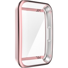 Huawei Band 6 / 6 Pro / Honor Band 6 İçin Tpu Kılıf Pembe (Yurt Dışından)