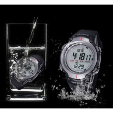 Synoke 61576 Life Su Geçirmez Erkekler İçin LED Spor Saat Siyah (Yurt Dışından)