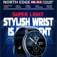 North Edge Kuzey Edge NL02 Bluetooth Spor Siyah (Yurt Dışından)