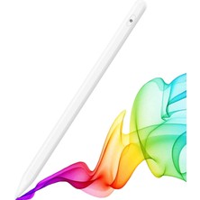 iPad 2018-2022 İçin Yanlış Dokunma Önleyici Stylus Kalem Beyaz (Yurt Dışından)