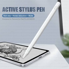 iPad 2018-2022 İçin Yanlış Dokunma Önleyici Stylus Kalem Beyaz (Yurt Dışından)