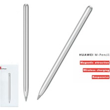 Huawei Matepad Pro İçin Orijinal Huawei M-Pencil Stylus Kalem Gümüş (Yurt Dışından)