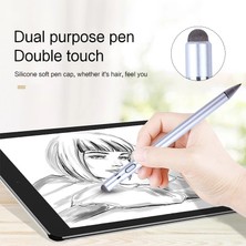 N1 1.45MM Metal Uçlu Kapasitif Stylus Kalem Siyah (Yurt Dışından)