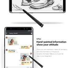 Galaxy Note 8 / N9500 ​​dokunmatik Stylus S Pen İçin Siyah (Yurt Dışından)