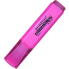 Rubenis Fosforlu Kalem Pembe 10 Adet