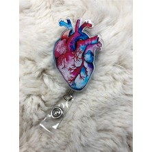 Hediyebum Renkli  Kalp Yoyo Kartlık