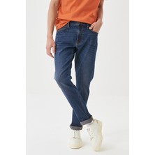 Lee Luke Slim Fit Düşük Bel Denim Esnek Jean Kot Pantolon