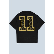 AyveGa Old School Siyah Oversize  T-Shirt