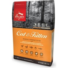 Orijen Yavru ve Yetişkin Tahılsız Kedi Maması 1,8 kg