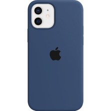 NFZ Apple  iPhone 11 Lansman Kılıf Silikon Lacivert