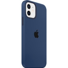 NFZ Apple  iPhone 11 Lansman Kılıf Silikon Lacivert