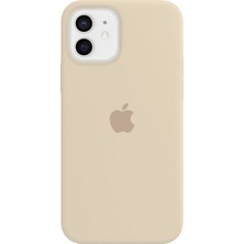 NFZ Apple iPhone 11 Lansman Kılıf Silikon Bej