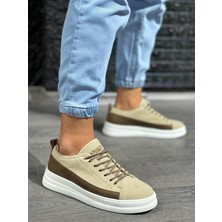 Knack Sneakers Ayakkabı 010 Vizon Süet