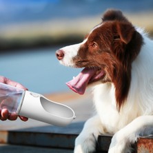 Pet Home Xiaomi Youpin Pekit Pet Su Şişesi 400 ml Kupası Köpek Kedi Içme Çeşmesi Açık Pet Su Dağıtıcı  (Yurt Dışından)