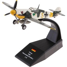 Elodie 1/72 BF-109 / ME-109 Avcı Hava Kuvvetleri Uçak Modeli ve Ekran Standı Dekor (Yurt Dışından)