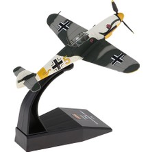 Elodie 1/72 BF-109 / ME-109 Avcı Hava Kuvvetleri Uçak Modeli ve Ekran Standı Dekor (Yurt Dışından)