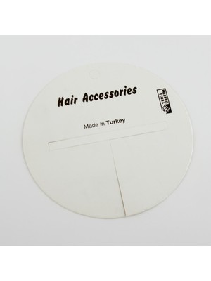 Strongart Yuvarlak Saç Aksesuar Kartı