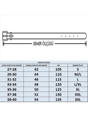 Goay Sport 4 cm Erkek Taba Kemer (7011)