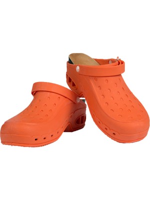 Scholl Mantar Iç Taban Unisex Ameliyathane Sabosu Turuncu