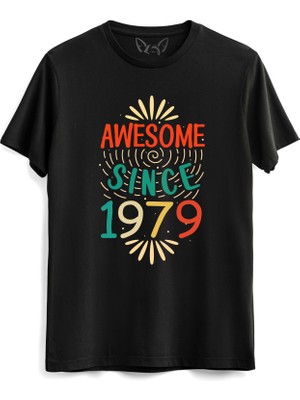 Vintage 1979 Awesome Siyah Tshirt