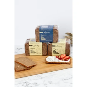 Siyez Ekşi Mayalı Ekmekler 3'lü Seçim 3X500 gr (Sade-Tahıllı-Tahıllı)