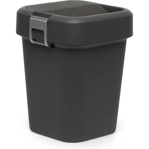 Comfort Dust Bin Siyah Çöp Kovası - 8 lt