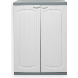 Çelik Ayna 2 Kapılı Çok Amaçlı Demonte Plastik Dolap