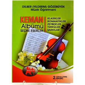 Rs-02 Keman Albümü Seçme Eserler Metod - Dilber Gözübüyük
