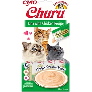 Cream Ton Balıklı ve Tavuklu Kedi Ödül Kreması 4X14 Gr.