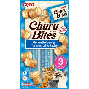 Bites Tavuk Sargılı, Deniz Taraklı ve Ton Balıklı Kedi Ödül Maması 3X10 Gr.