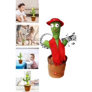 Dans Eden Şarjlı Konuşan Kaktüs