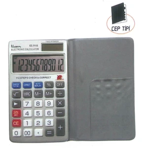 Hesap Makinası CC-7112 Cep Tipi