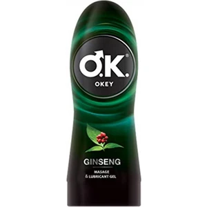 EKS Ticaret Okey Masaj Jeli ve  Ginseng Jel 200 ml 1 Paket (1 x 200 Ml)