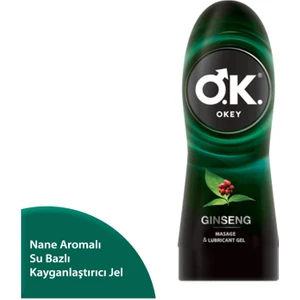 EKS Ticaret Okey Ginseng Masaj Jeli ve  200 ml