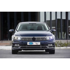 OMSA VW Passat B8 Krom Far Üstü Çıta 3 Parça 2015-2019 Arası