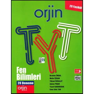 Kurmay Yayınları Orjin TYT Fen Bilimleri Denemeleri 20 Deneme