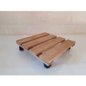 Ahşap Saksı Altlığı Damacana Tüp Saksı Sehpası