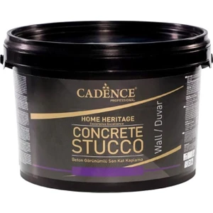 Beton Dekoratif Kaplama  Concrete Stucco  Gri Ince 3kg