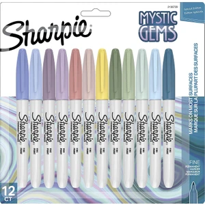 Sharpıe Fine Permanent Markör Mystıc Gems 12LI Bls