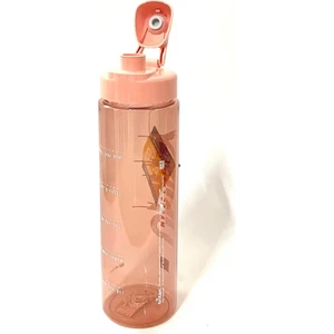Turuncu Gıpta Unıty Tritan Boyalı Desenli Matara 600ML