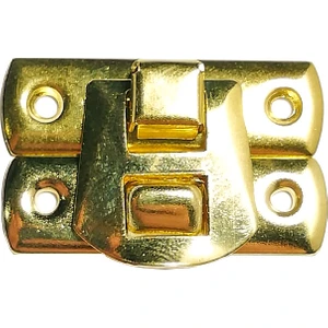 Yaylı Klips Sarı 10 Adet 20x30 Mm Kutu Kapak ve Sandık Modelleri İçin Hobi Ürünü