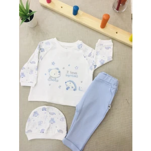 Mother Wings Kirpili Takım Şapkalı