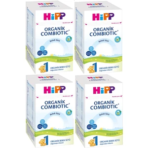 1 Organik Combiotic Bebek Sütü 800 gr 4 Adet