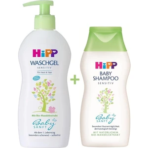 Babysanft Bebek Saç ve Vücut Banyo Jeli 400 Ml+Hipp Babysanft Bebek Şampuanı 200 ml