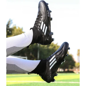 Yüksek Top Kaymaz Eğitim Futbol Ayakkabıları Kapalı Açık Futbol Ayakkabıları (Yurt Dışından)