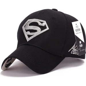 Superman Erkek Boy Beyzbol Şapkası Snapback Spor Kamyon Şoförü Ayarlanabilir Güneş Şapkası (Yurt Dışından)