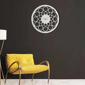 Sed Metal Beyaz Duvar Saati 50X50Cm  Mds-50