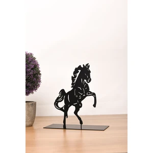 Metal Masa Üstü Biblo At 21X14Cm Bbl-M