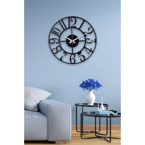 Bonni Metal Siyah Duvar Saati 41X41Cm Mds-41